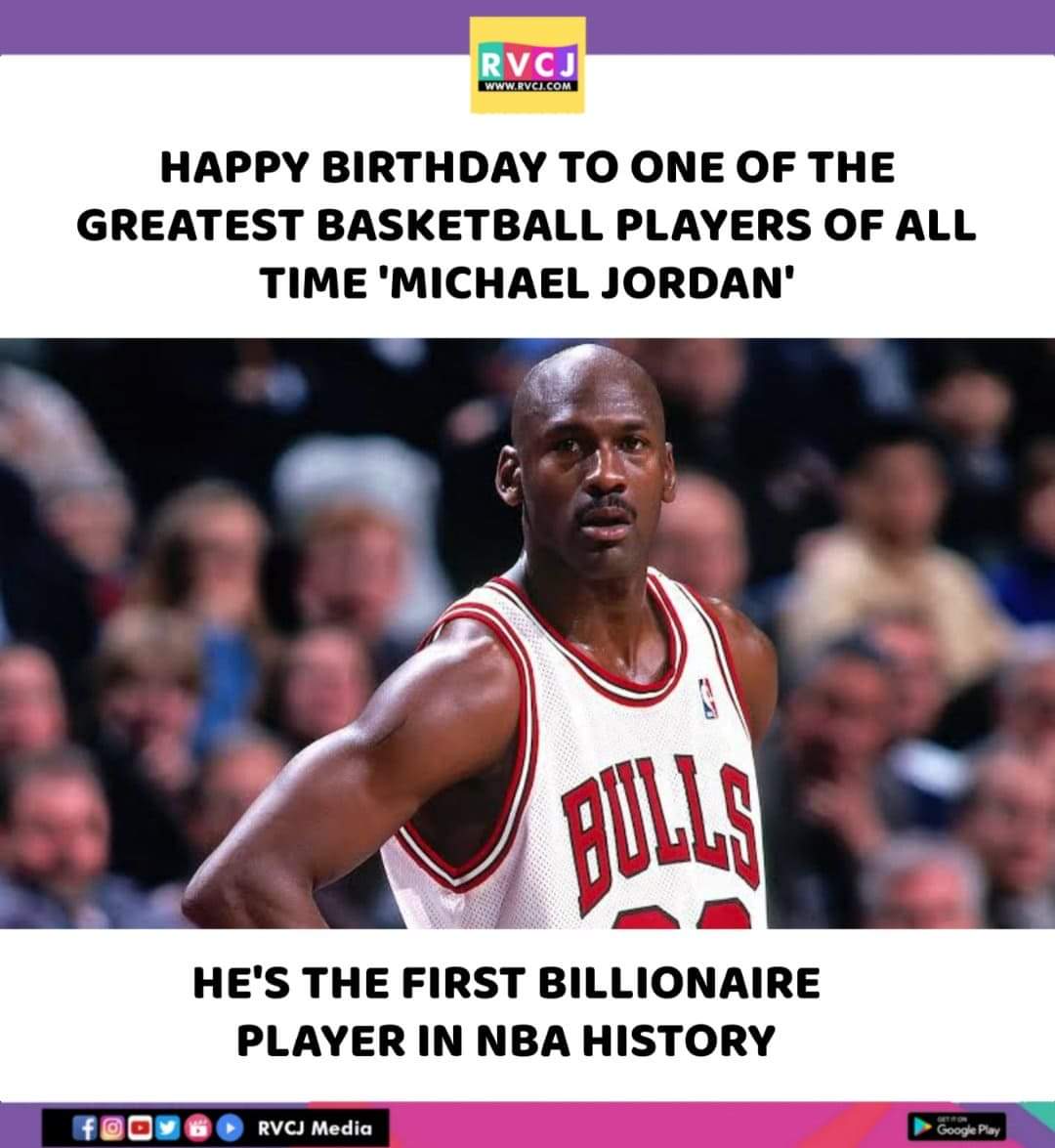 Happy Birthday Michael Jordan!  