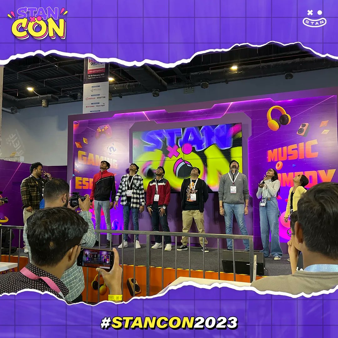 getstanapp's tweet photo. Delhi you are OP🔥🔥🔥

Don't miss this wonderful opportunity to meet your gaming idols and win exciting prizes. Day 1 at STANCon Delhi was very fun, and day 2 will be really awesome

Come join us at Pragati Maidan. Booth no. - H2 - 2.17 and Download STAN now! 
#STANCon #STAN https://t.co/VIuweKw9sM