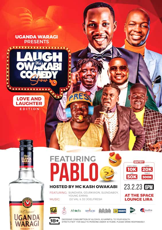 procesByproces's tweet photo. @PabloKimuli live in Lira City for @WithOwakabi , come through enjoy Uganda's standup comedian at #SpaceLoungeLira https://t.co/Kj2xSxQTuw