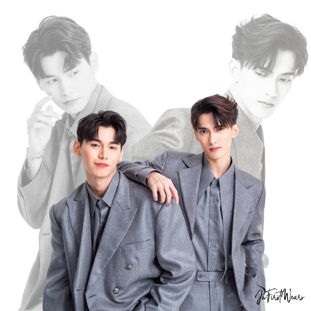 jafirstWears's tweet photo. #JaFirstWears Pitnapat ✨️
#JaWears 🐻 #FirstWears 🐱
Gray Suits for Mangu E-Magazine
📷 @Sixsuperstars
Hair & Make Up by: @BeeDyMeeDy
#JaPhachara #First_Chalongrat #JaFirst #จาเฟริสท์ #รักแรกของเฟริสท์ #TeddyJa #domjiw https://t.co/mO1p8NTj80