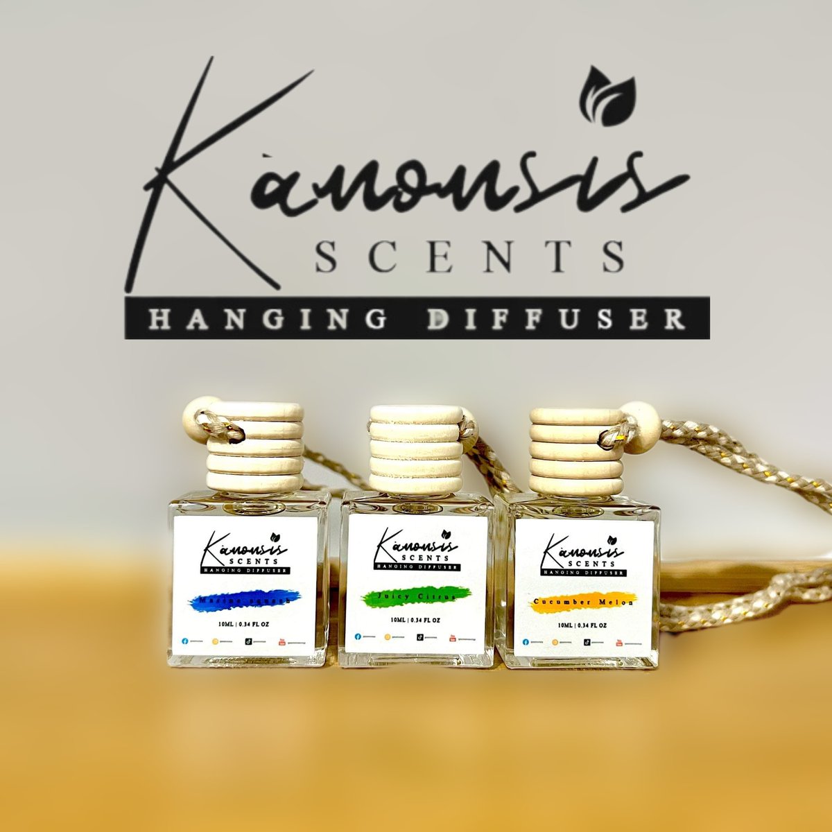 MaricrisLubong's tweet photo. Kamomsis Scents πΊ
Hanging Diffuser π
For only 99php/10ml
Available scent:
Cucumber melon
Marine squash
Lavender eucalyptus
Juicy Citrus
Fresh bamboo
Green apple
You can place your order now!
To God be the glory π
#hangingdiffuser #kamomsisscents #smallbusiness #kamomsis https://t.co/zi3SrdESle