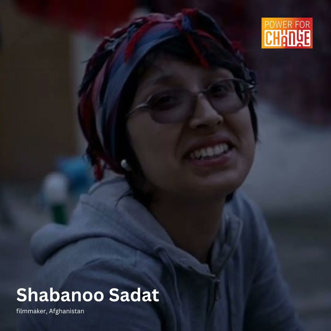 Spotlight on t work of women filmmakers in t current crisis areas that are shaking the world. We want to make visible THE IMPORTANCE OF #FemaleVoices DURING CRISIS & IN RESTRICTIVE SYSTEMS. 
#ShahrbanooSadat filmmaker, Afghanistan. #PowerForChange @melsil
@ScreencraftW @ewawomen