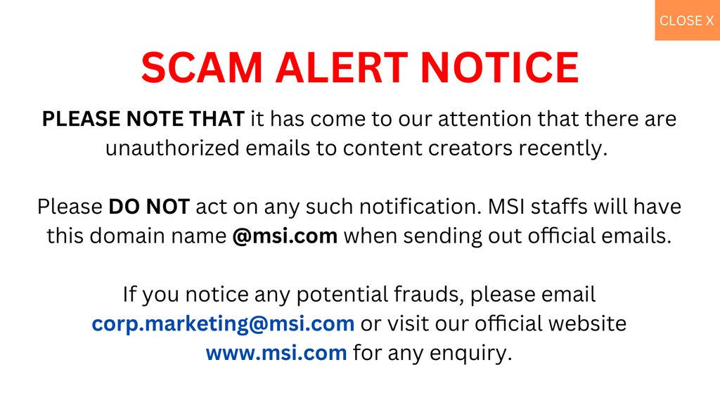 MSI Gaming on Twitter: