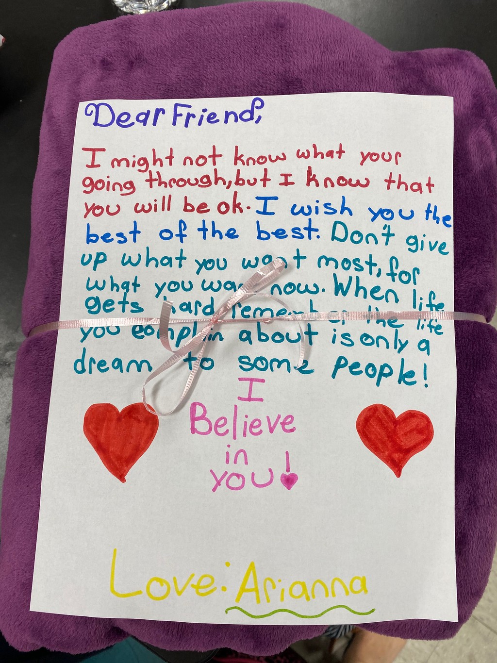 TeacherGoals on Twitter "Introducing Blankets of Hope 💜 This program