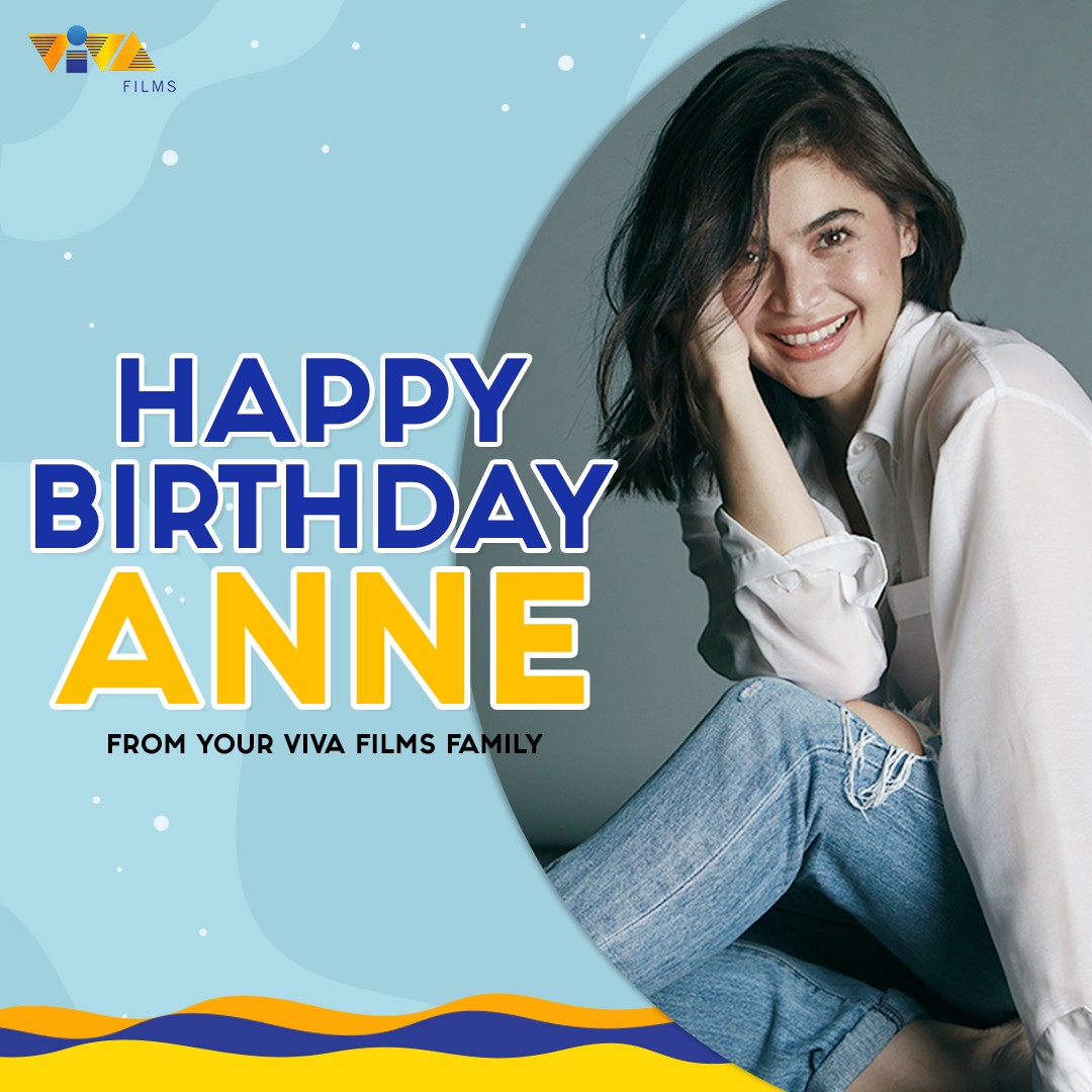 Happy birthday Anne Curtis! We wish you all the best on your special day. 

Love, your Viva Films family. 