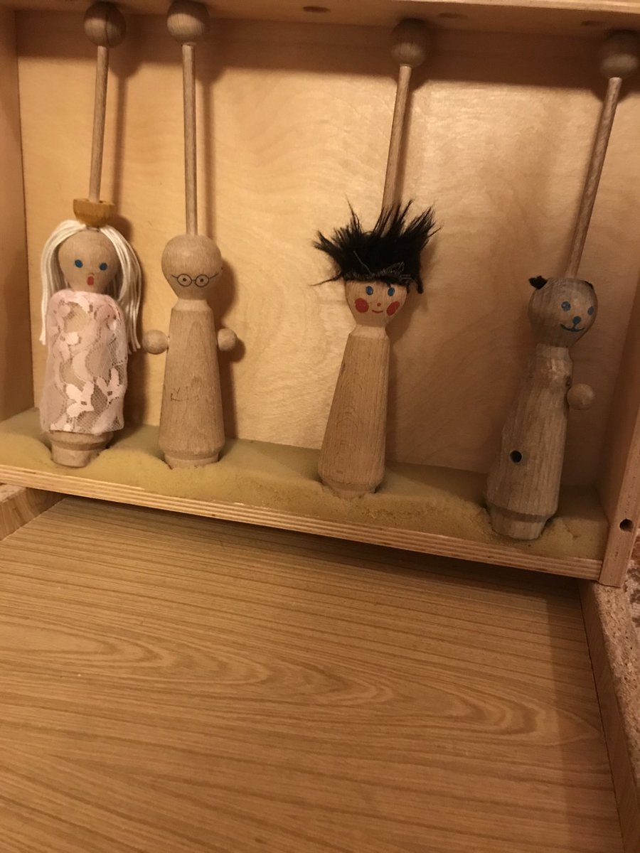 Went to the DDR Museum in Berlin some time ago, and met (some of the members of) ⁦<a href="/thecure/">The Cure</a>⁩ .
⁦<a href="/reevesgabrels/">reeves gabrels</a>⁩ and ⁦<a href="/RobertSmith/">ROBERT SMITH</a>⁩ are obvious, but I’m a bit unsure about the other two…