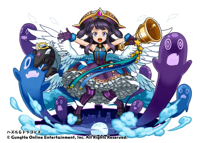 先日超転生が実装されたルミエル。パズドラの天使シリーズでオリジナルにデザインしていいということで悪夢を祓う天使として描きました。元気とKAWAII!を常に意識してます。描きやすいんだぁこの子#パズドラ#茶壱の倉庫 