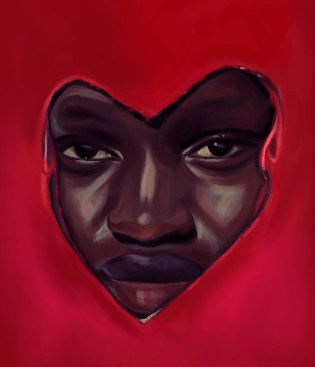 dorriepower's tweet photo. @procreate My valentines digital art piece! #procreate #digitalart #digitalartist https://t.co/U3YylD3gB9