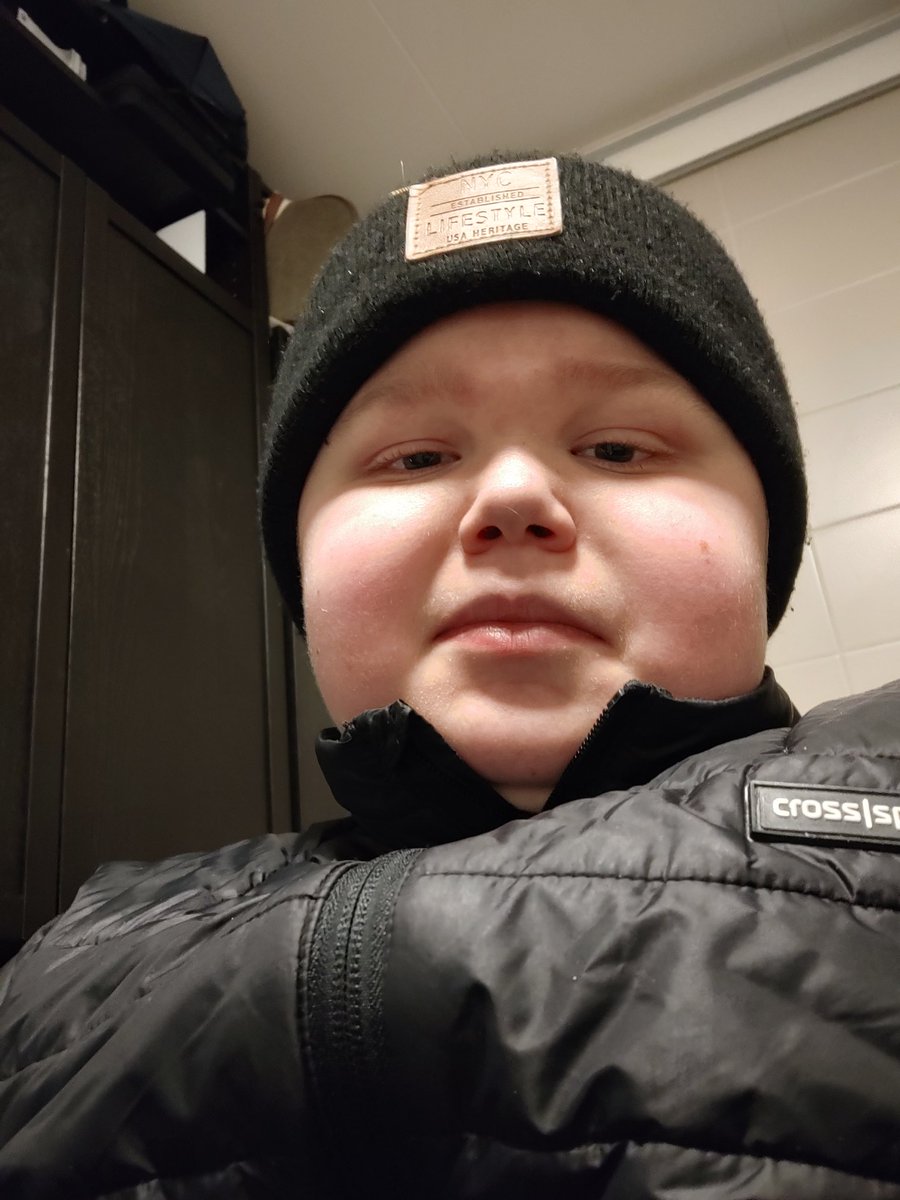 Tillbaka till skolan efter att varit hemma sjuk i 4 dagar