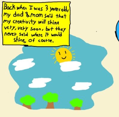 “ my first artwork was made on a wall, we immediately had to clean it off. ”