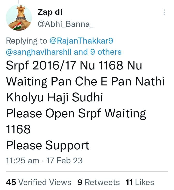 Vijaysi91019819's tweet photo. @Abhi_Banna_ @RajanThakkar9 @sanghaviharshil @CMOGuj @Vivekdoza @VikramD28646314 @golanihemant @chintanbhogayta @Janak_Sutariyaa @rabari26 @devanshijoshi71 @NiravJoshi0 https://t.co/ORtapNc1qv