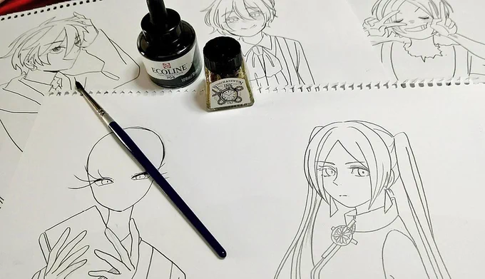 着色!! 