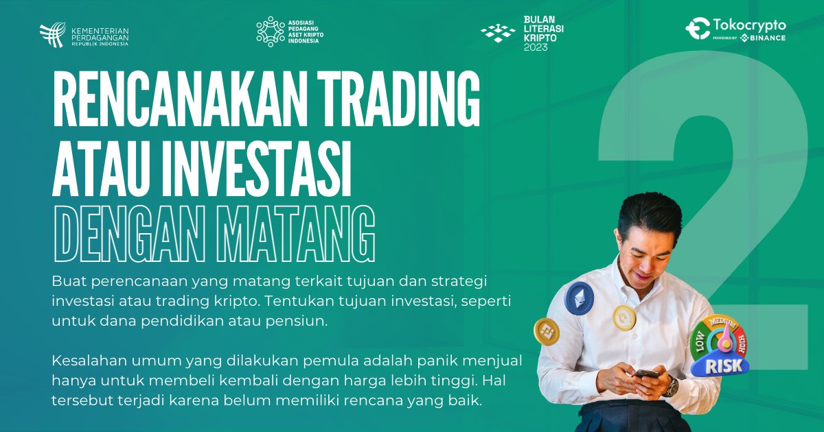 Tokocrypto's tweet photo. Tokonauts, udah ajakin temen-temen kamu buat ikutan Zoominar “BLOCKCHAIN 101” bareng Binance Academy, Digitalogi &amp; Coinfolks kemarin kan?

Gimana, udah makin semangat dong buat trading? Eits, sebelum itu, cek cek konten ini dulu yuk biar makin aman nih tradingnya! 🙋🏻‍♂️✨ https://t.co/vBmE6nEBtP