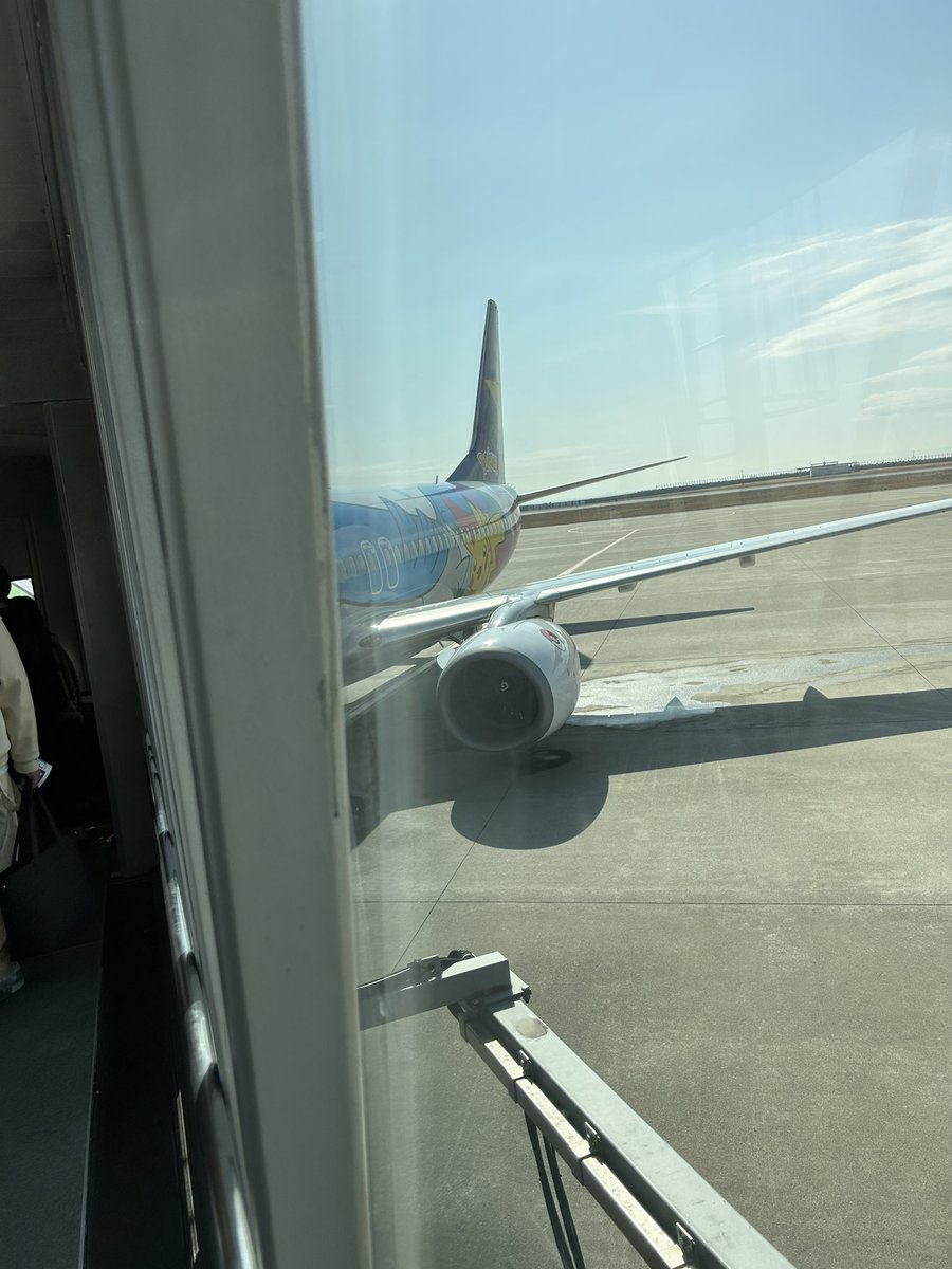 はじめて「ピカチュウジェット✈️」乗れてテンションあがった💓

※乗ると写真は撮れない