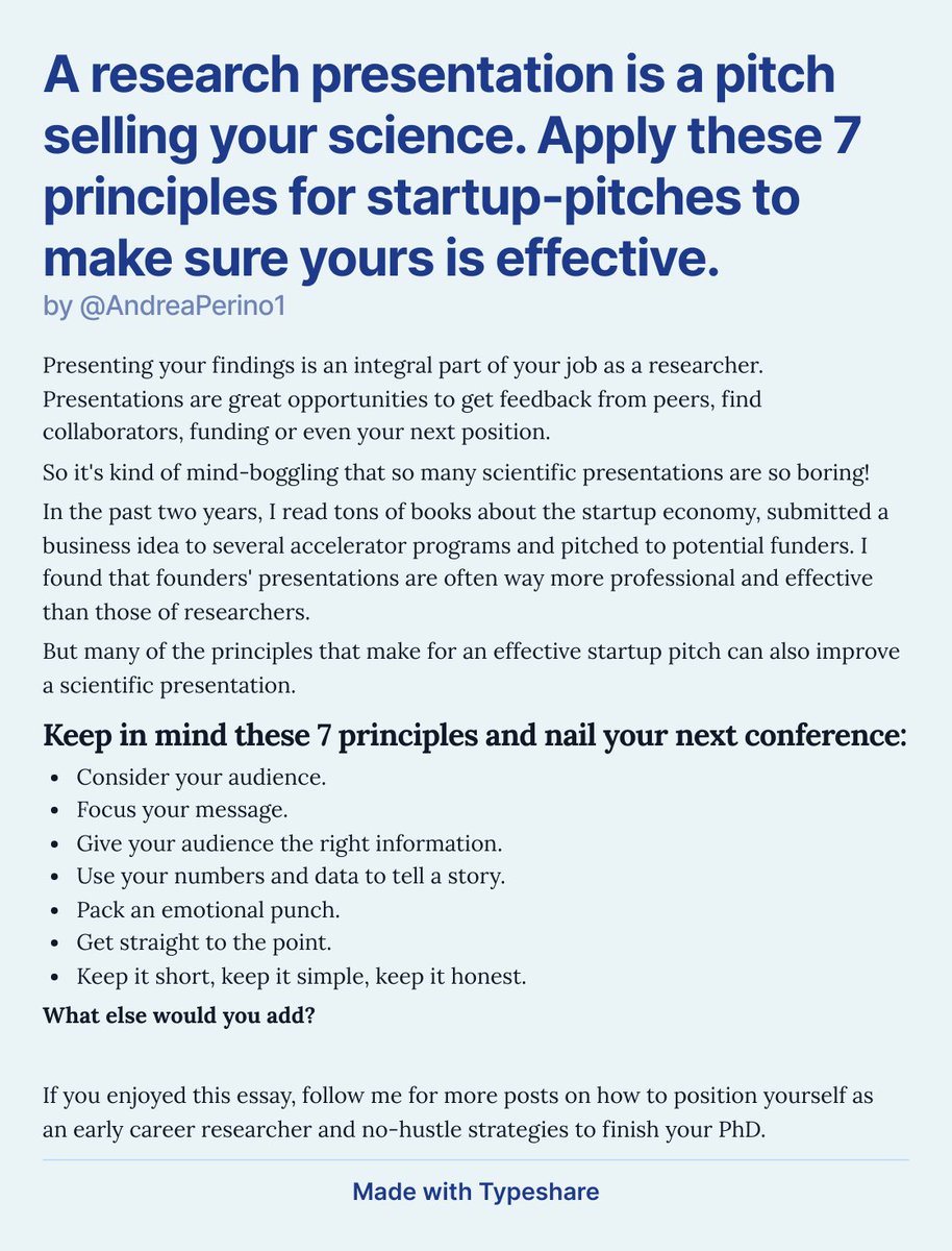 Andrea Perino, PhD tweet media