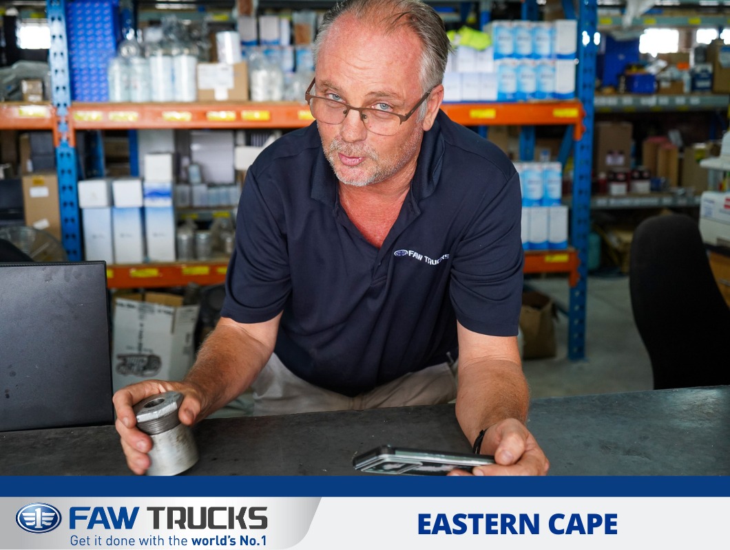 FawCape's tweet image. Caption this image with Warren from our Part Department 👇🏻 

#FAWTrucks #FAWQuality #FAWEasternCape #FAWTrucksEC #FAWParts
