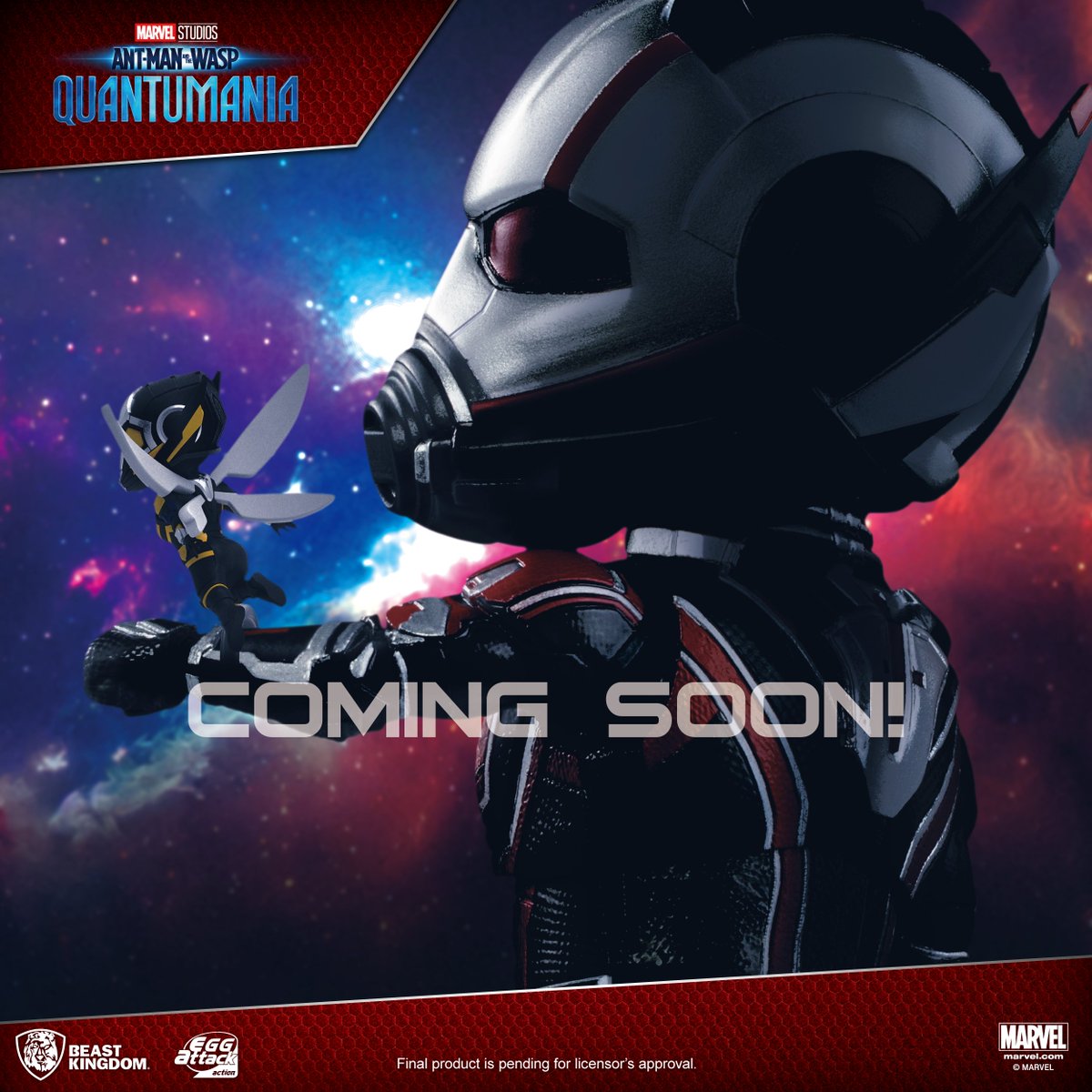 beast_kingdom's tweet photo. 🦁 BeastKingdom 🦁 #ComingSoon
Ant-Man and the Wasp: Quantumania series will coming to the BeastKingdom🐜💥
@beast_kingdom
#MiniEggAttack #MEA #EAA #Eggattackaction #Marvel #AntMan #Wasp #Quantumania #AntMan3 https://t.co/bi81F3dlUE