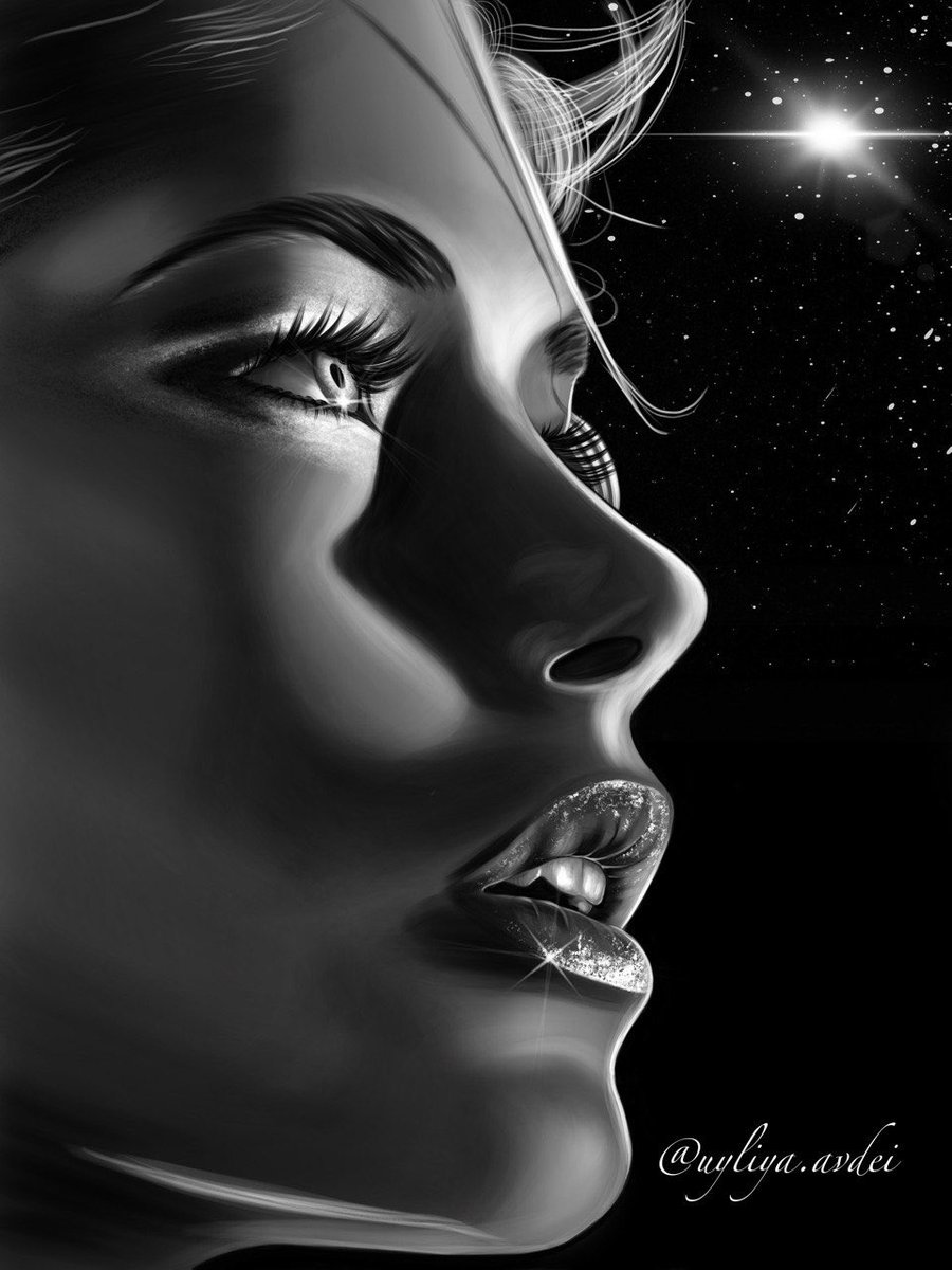 Good morning, my art is in black and white.😃