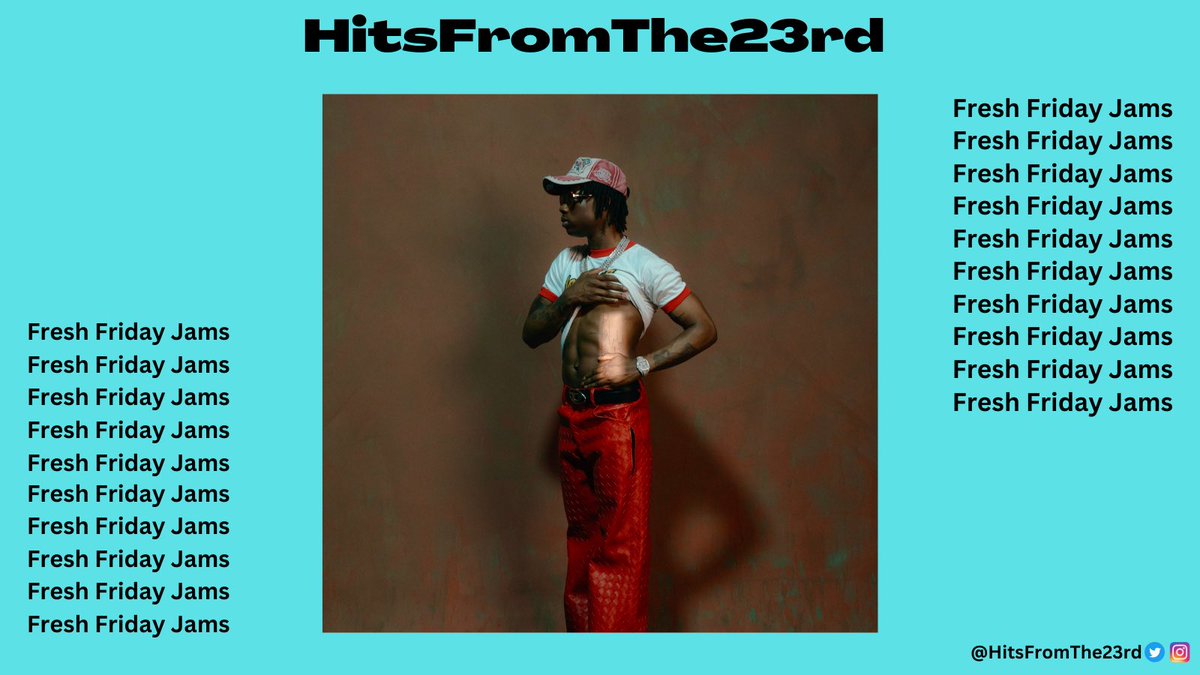 HitsFromThe23rd's tweet photo. New Music Friday ✨✨

Cover Artiste: Rema @heisrema

New Albums 📍: 

DJ Spinall @SPINALL - The Boy 

Zubi - Dear Z 

Tay C - Room 96 

Ice Prince @Iceprincezamani - To be continued EP

Korra Obidi @korraobidi - We Move EP

SuperJazzClub @SuperJazzClub - Act 2 

#NewMusicFriday https://t.co/cTXmebHWKu