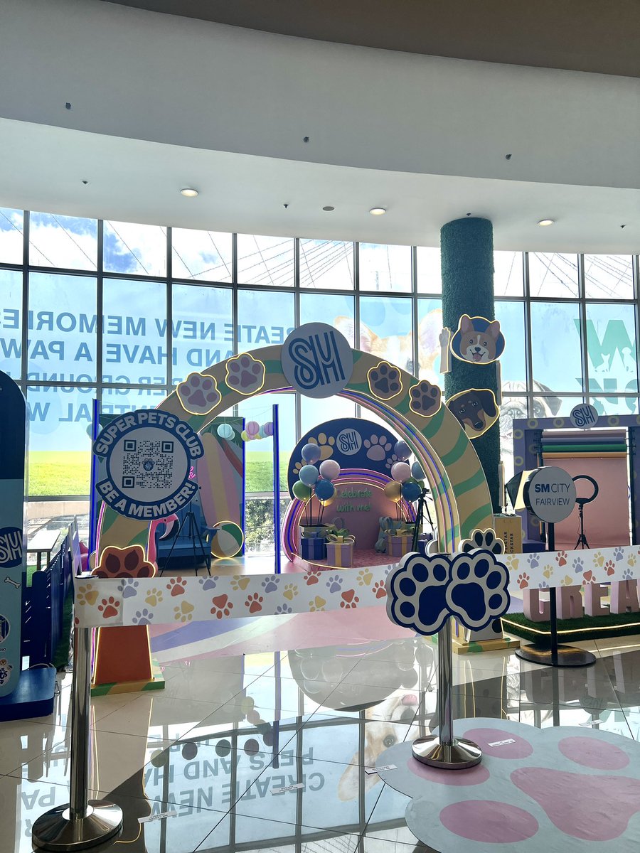 smsupermalls's tweet photo. HAPPENING NOW: SM City Fairview CREATOR STUDIO FOR PETS launch at the Paw Park, UGL Central Walk 🐶📸

#SMSuperPetsClub 
#ExperienceTogetherAtSM 
#EverythingsHereAtSM https://t.co/ENej1iDOmg
