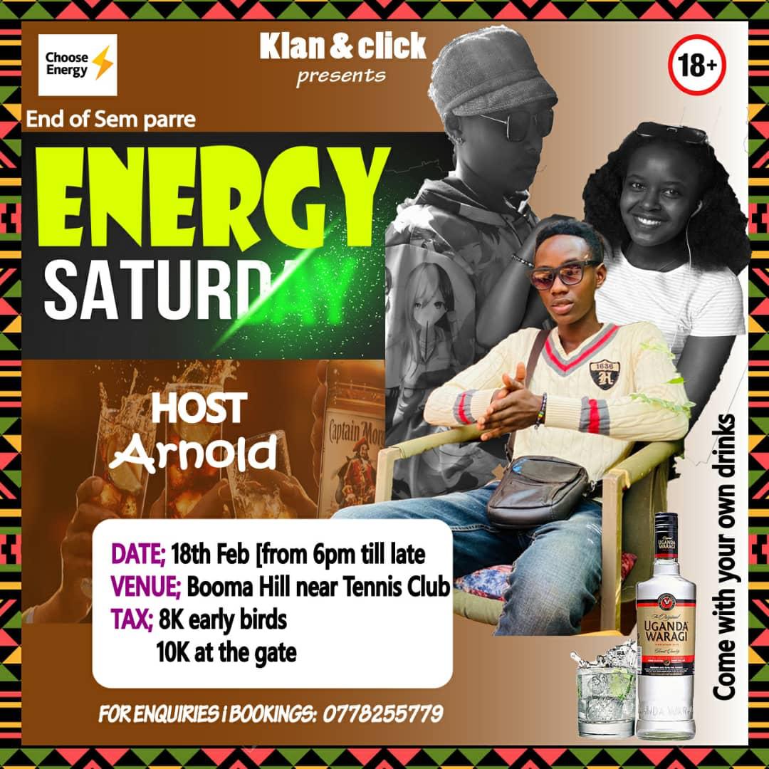 permitplug's tweet photo. Klan &amp; Click presents #ENERGYSATURDAY end of sem pareeeee🥳🥳 . Get yo dancing shoes ready coz on 18th, it's going down at Booma hill .
Come let's conserve water, and drink wine instead 😎 https://t.co/dursv9MtX4