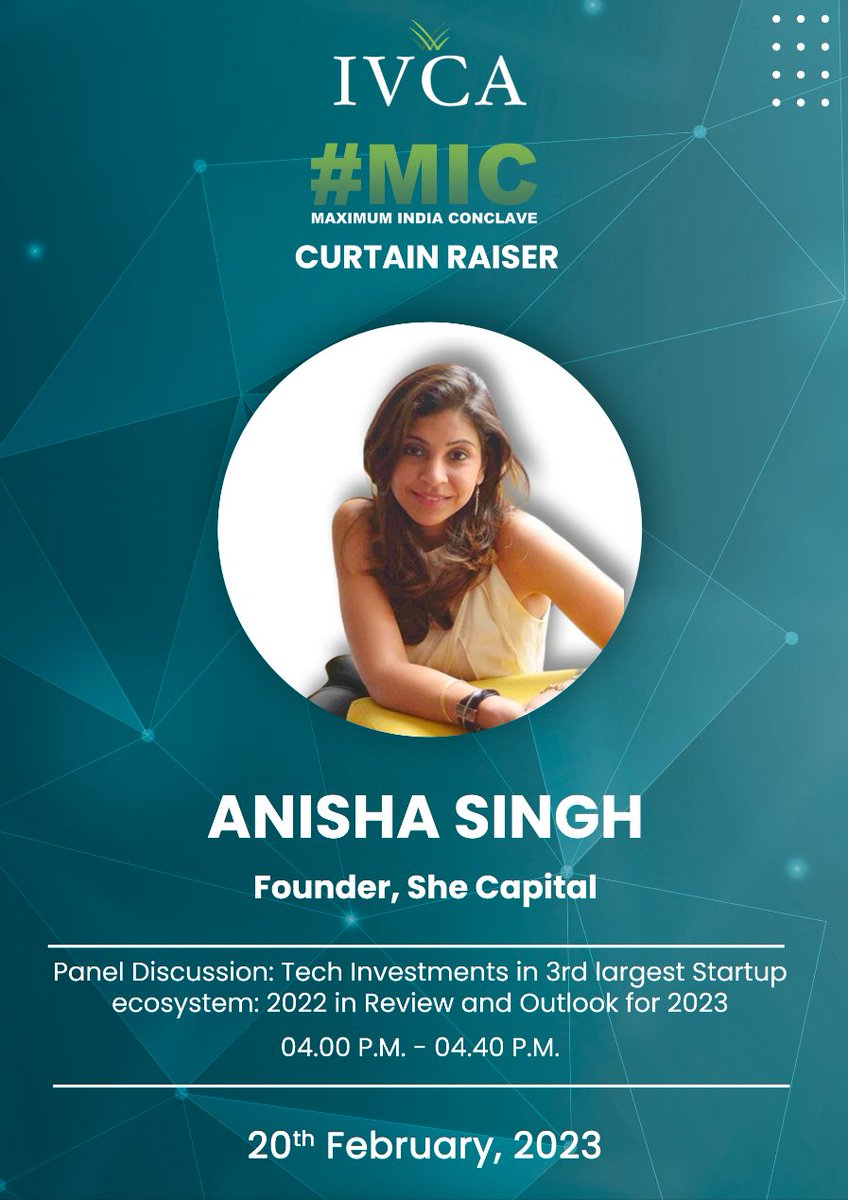 IndianVCA's tweet photo. Join us at India's biggest PE-VC event, where you'll be able to gain insights from and network with LPs, GPs, policymakers, and entrepreneurs.
Register here: https://t.co/6VSANT3H1U
#PEVCIndia #InvestIndia #StartupIndia #alternativeinvestments #Venturecapital #privateequity https://t.co/ylkK4Pkg1D