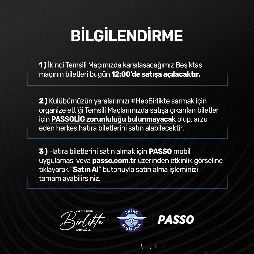 Adana Demirspor tweet media