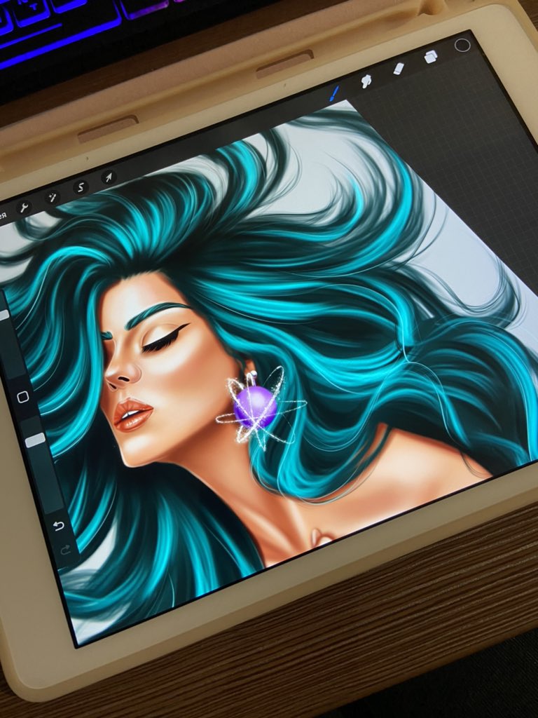 #WIP

Today I'm working on a new art. Coming soon to opensea… 

#s0meone_u_know