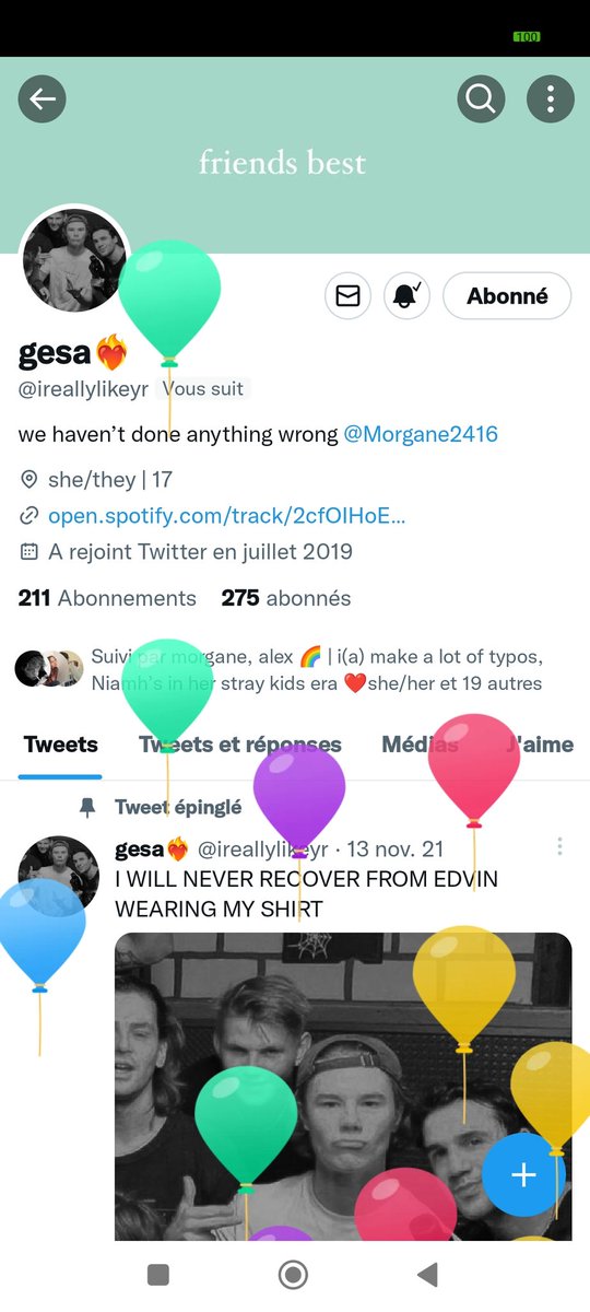 Morgane2416's tweet photo. HAPPY BIRTHDAY @ireallylikeyr !!! YOU DESERVE ALL THE BEST POSSIBLE! I HOPE YOU WILL HAVE A WONDERFUL DAY!! KEEP BEING THE AMAZING PERSON THAT YOU ARE! YOU'RE SO INCREDIBLE AND I LOVE YOU SO MUCH 🫂🫶🏻 https://t.co/QVHe3VqhFH