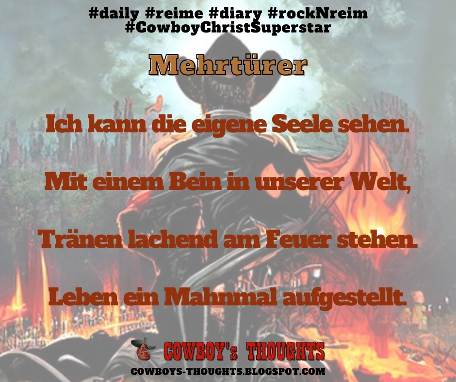 hiddencowboy's tweet photo. Mehrtürer #daily #reime #diary #CowboyChristSuperstar #rockNreim https://t.co/LOisN2nbj7