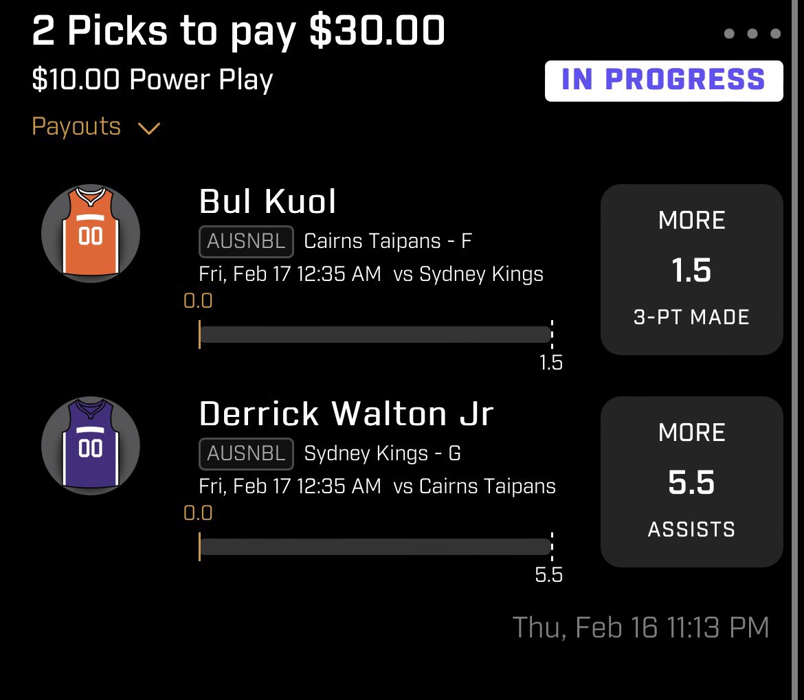 DeucesPicks's tweet photo. SLEEPER SLIP 

Threw a light 10 on it and hopefully gonna wake up to some greens. Let’s ride🔥

#NBATwitter #GamblingTwitter #ausnba #PrizePicks #UD #DFS #Australia #Aus #playerprops https://t.co/OpXtFNEHir