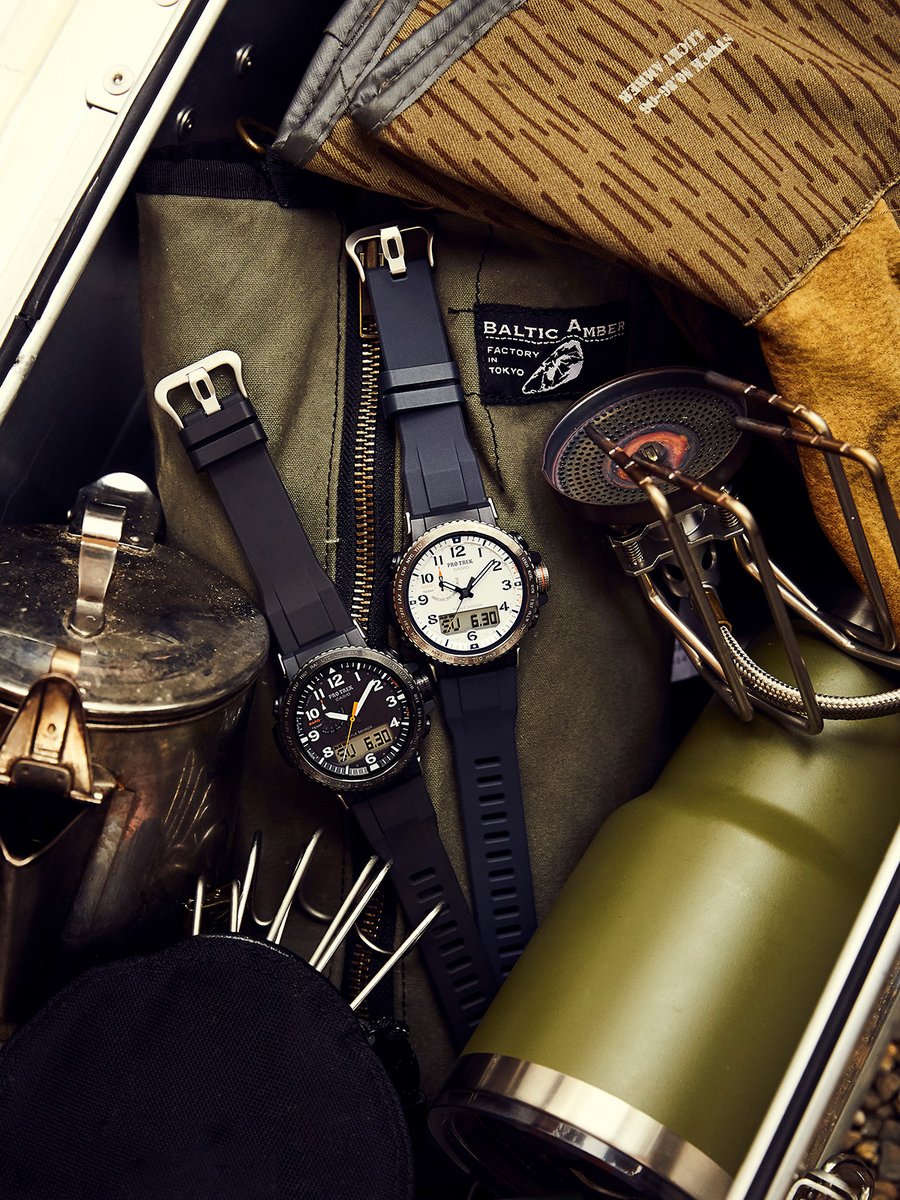 javyscasio's tweet photo. The hefty bezel is designed in the form of a gear for a rugged mechanical look that is suitable for outdoor wear, while a Dura Soft band provides a comfortable fit, even in low temperatures.
#javys #casio #TripleSensor #Solar #ClimberLine #PRW50Y1A #PRW50Y1B #行山錶 #登山錶 https://t.co/XD1o1EB4tg