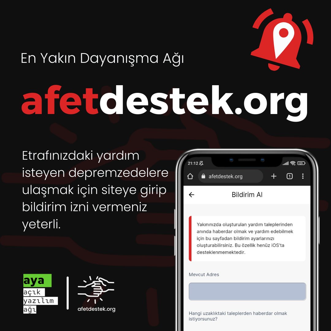 AYA I Açık Yazılım Ağı tweet media