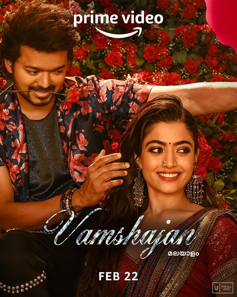 Akilan_offical's tweet photo. #VarisuOnPrime, Feb 22 only on @PrimeVideoIN in Tamil, Telugu and Malayalam.

#Thalapathy 
#Varisu #Vaarasudu #Vamshajan https://t.co/BforI2pTLT