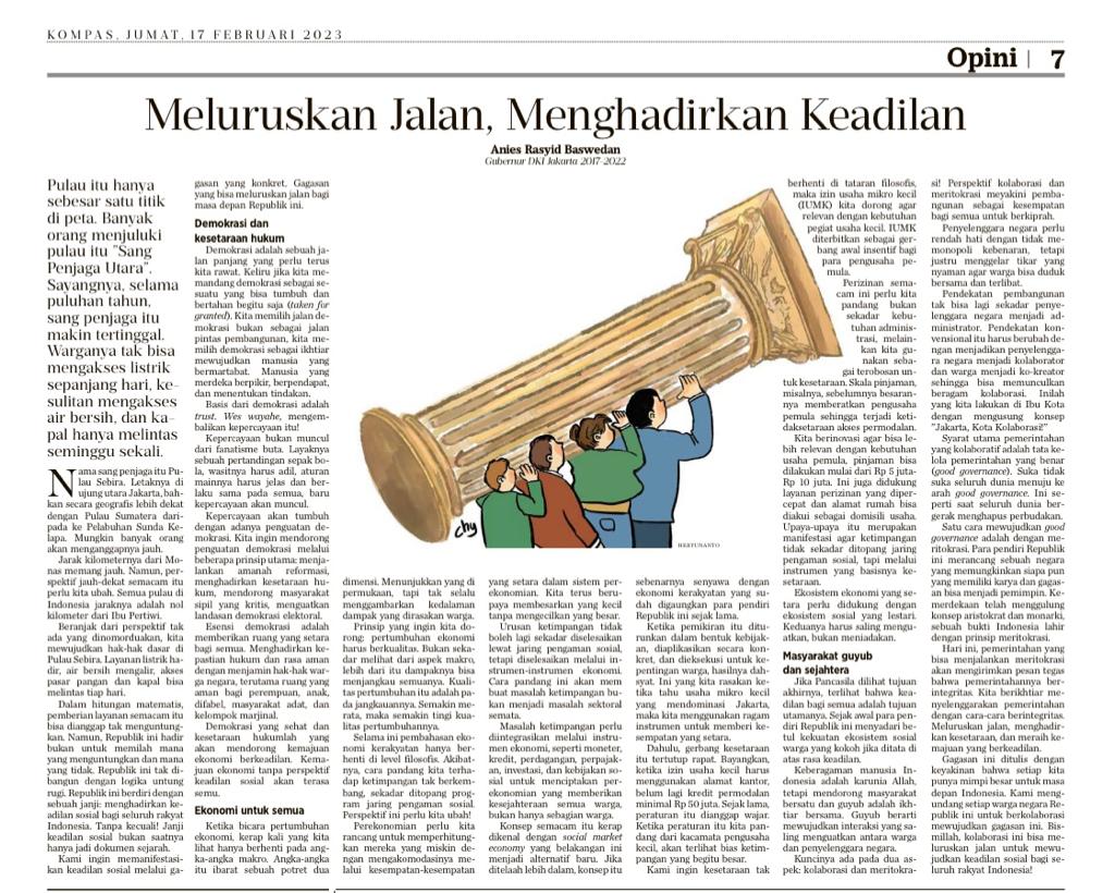 okkymadasari's tweet photo. "Masalah ketimpangan tidak boleh sekadar diselesaikan lewat jaring pengaman sosial, harus lewat instrumen ekonomi" - @aniesbaswedan 

Terlihat pembeda dgn Pres Jokowi adl tak lagi andalkan bermacam kartu utk kemiskinan, pengangguran dsb.

Menunggu calon lain menulis gagasannya! https://t.co/k7UVEvrkW4