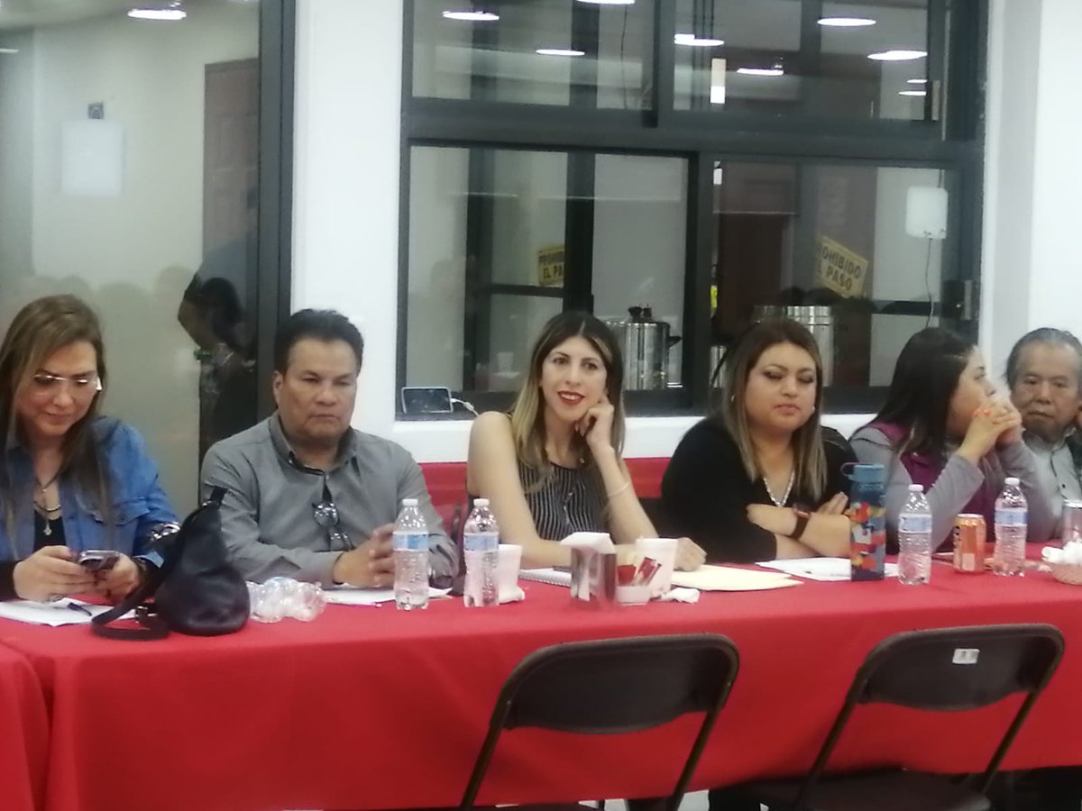 partidodeltra11's tweet photo. La  concejal @ileanajimenezpt  y los concejales @OrlandoReyes_G   @Oscarcopa  @3108Benjamin   @Jaime_OrtizA , @GyvesD  y el  dip. federal suplente @GerardoRL2021 participaron durante la reunión de la 4ta Circunscripción
#PTesla4T 
#MéxicoMereceMÁS 
#PartidoDelTrabajoCDMX https://t.co/LQOTweiBNt