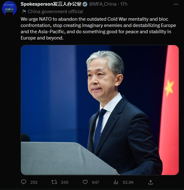 vatchokli's tweet photo. Is my punishment for blocking @elonmusk that I suddenly get Chinese propaganda instead? https://t.co/HR7SRDsuq1