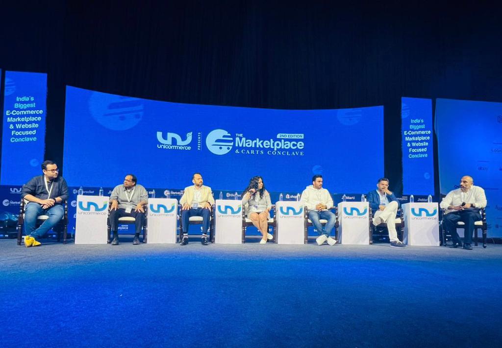 Unicommerce_'s tweet image. Panel discussion at the Marketplace and Carts Conclave on &quot;How to Launch Your Product on Marketplaces and Websites.
Watch the live streaming on Twitter: lnkd.in/d35-pYDJ
#MPCConclave2023 #UnicommerceEvents #Paneldiscussion