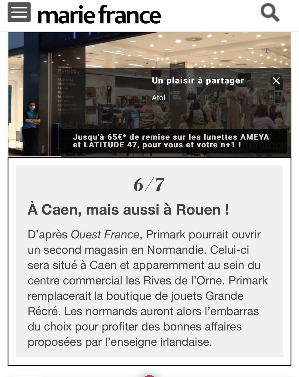 ILoveCaen's tweet photo. #primark va ouvrir à #Caen aux rives de l’orne à la place de la grande récré. #boutique #shopping #magasin #ouverture #attente https://t.co/oEJhP152P0 https://t.co/9mUsLfLu0a