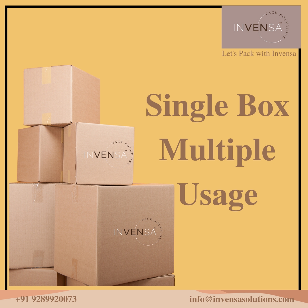 Corrugated Boxes are used in various types of industries for shipping, moving & transporting bulk items.

#invensapacksolutions #foodpackaging #officesupplies #industrialsupply #ecommercesupply #corrugatedbox #packagingbox  

📞+91 92899 20073
📧info@invensasolutions.com