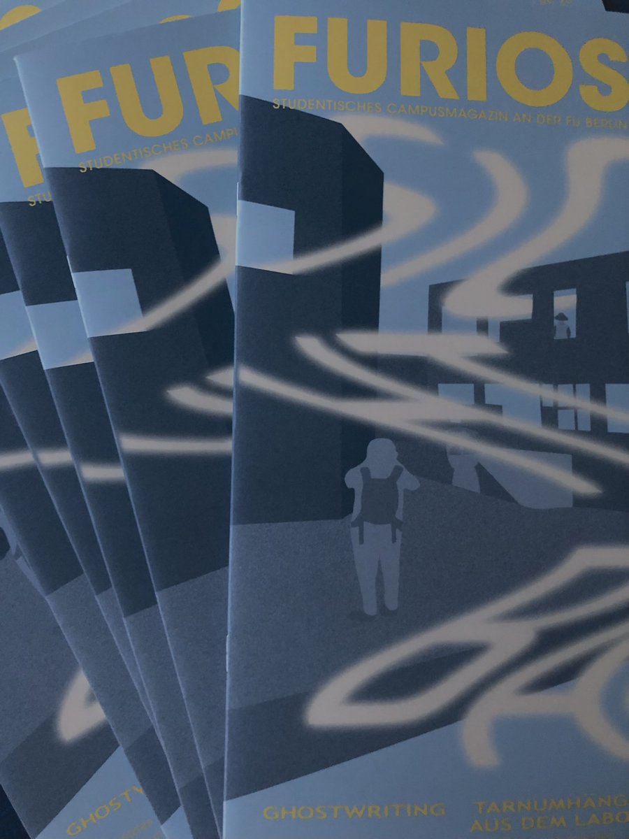 UNSER 🪩 28. HEFT 🪩 IST DA!!

Die FURIOS liegt überall auf dem Campus aus, in der ROSI, der Veggie-Mensa und natürlich auch in Lankwitz— kostenlos für alle! Schnappt sie euch!

Wir wünschen euch viel Spaß beim Lesen und die ein oder andere Enttarnung von Unsichtbarkeiten!