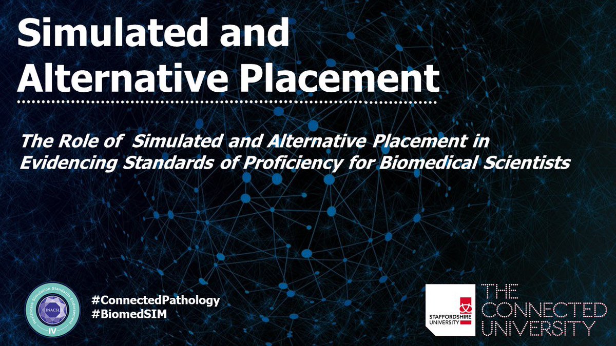 StaffsBMS's tweet image. Really looking forward to welcoming senior #BiomedicalScientist #PracticeEducators from across England alongside the @IBMScience to @StaffsUni today for an ideation event discussing simulation in #BiomedicalScientist education 

#BiomedSIM #ConnectedPathology
