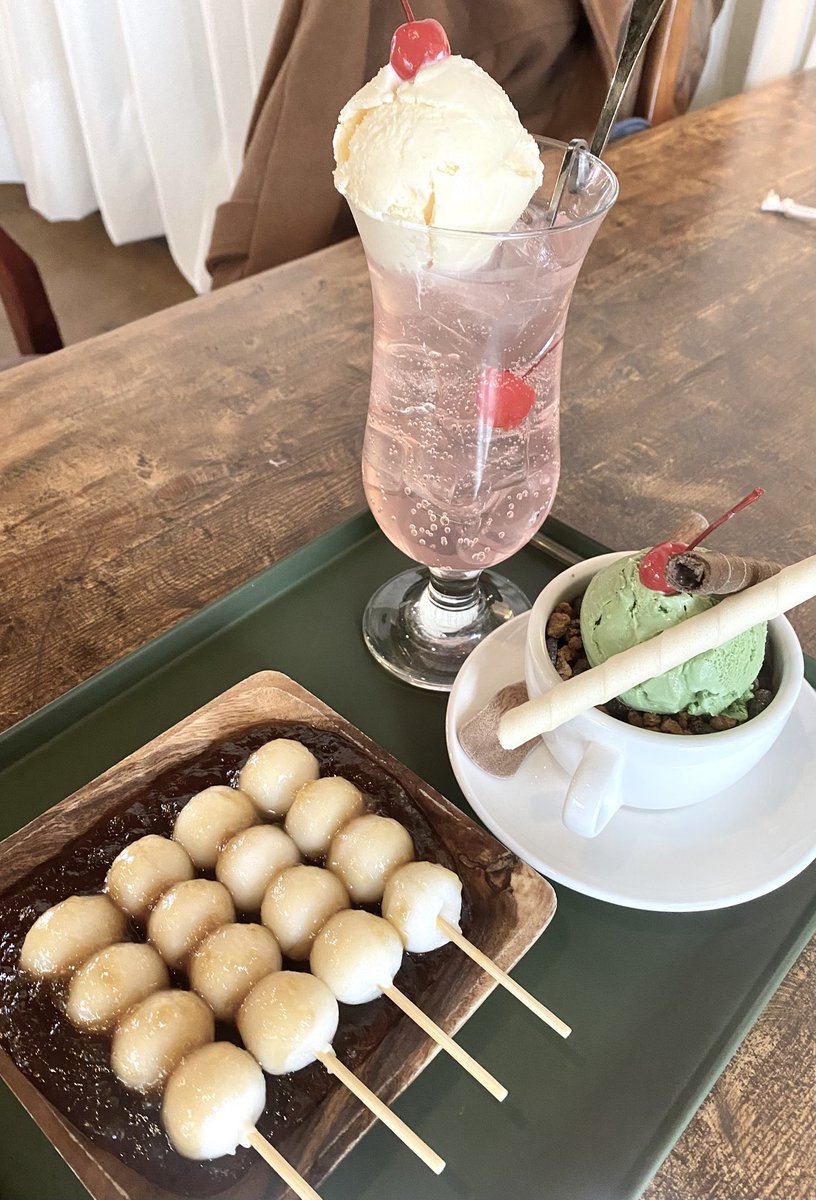 코히별장 ✨ 당고가 넘 맛있었다 ( ⸍ɞ̴̶̷ ·̫ ɞ̴̶̷⸌ )♡