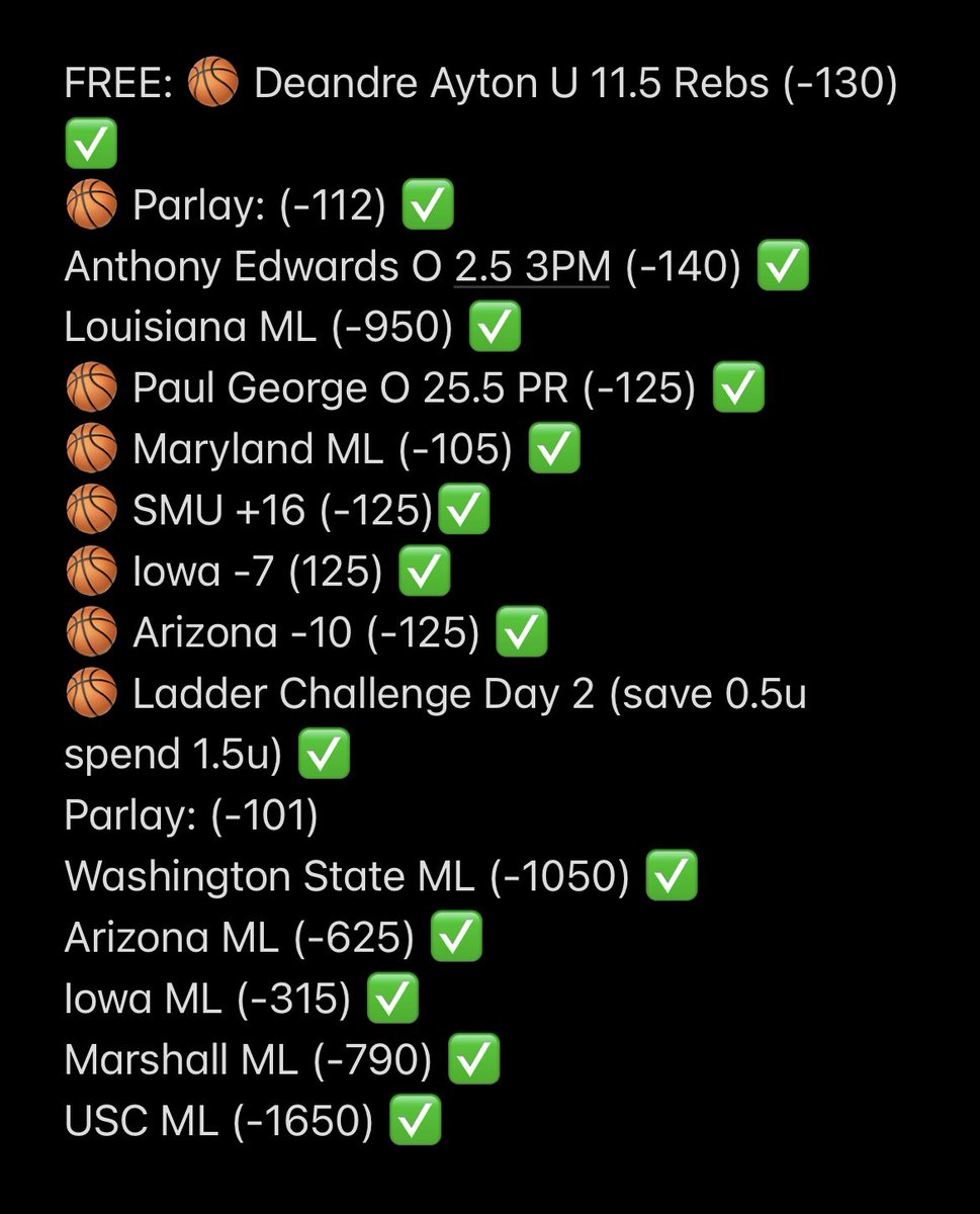 Sportsgoat1924's tweet photo. CLEAN 8-0 SWEEP
HOW MANY OTHER CAPPERS DO THIS ‼️💯
SO MUCH GREEN 💰💵 ✅ https://t.co/5HzxNrSrk8