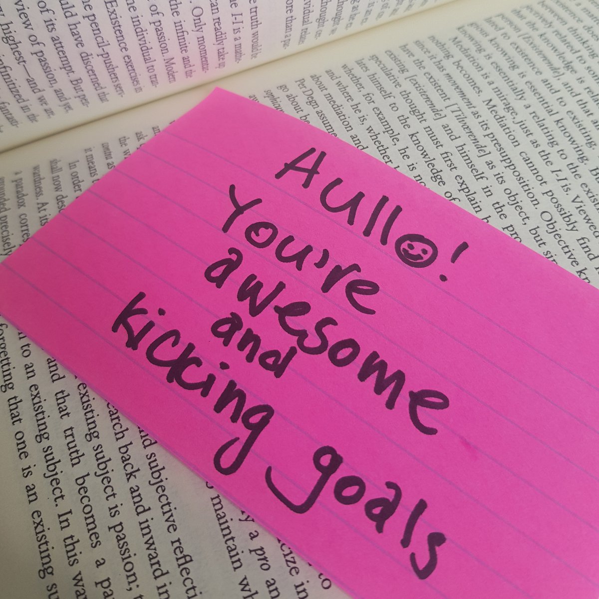 Library users are the best! 😍 We found this inside one of our books recently and loved the random act of kindness. On #RAKDay let's all make kindness the norm. ❤️