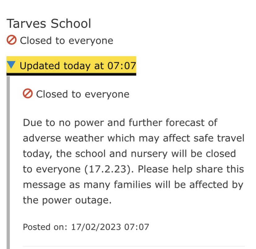Tarves Primary School and Nursery tweet media