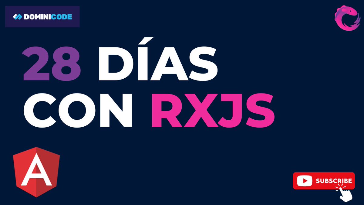 domini_code's tweet image. ¡Aprende a construir aplicaciones más eficientes y escalables.

¡Únete a mí para profundizar en los conceptos clave de RxJS y ver cómo aplicarlos en la práctica! 
Lista completa: 
youtube.com/watch?v=KXYedC…

#RxJS #programaciónreactiva #desarrollofrontend
