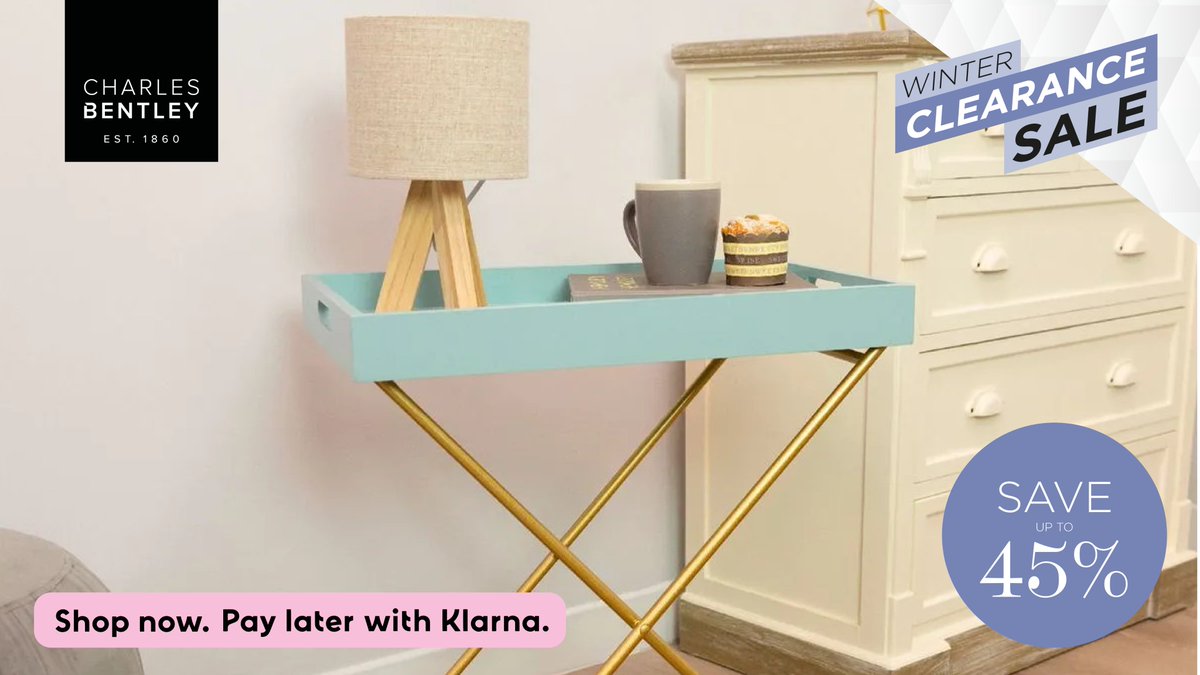 Transform your living space into a cozy area with our stylish side tables - now on sale with up to 45% off! bit.ly/3Xz0hed Whether you're curling up with a good book or sipping on a hot cup of tea, our side tables are the perfect companion for your home. #WinterSale