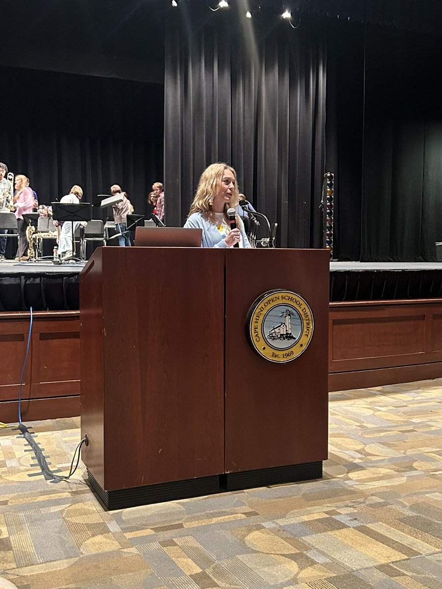 KCorbidge's tweet photo. @JennyNaumanCape kicking things off! #CapeProud #BetterTogether2023 https://t.co/4cAmFkJPQ4
