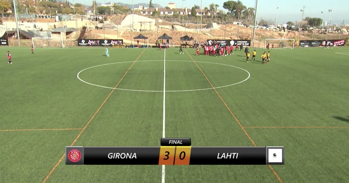 Päivän toisen ottelun vastus oli astetta kovempi. Lahti kykeni luomaan muutamia loistopaikkoja, mutta vahva Girona iski paikoistaan maalit.

#FCLahti #FCLahtiUnited